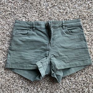 Olive Green H&M Shorts